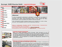 Tablet Screenshot of euroregal-lagersysteme-lagerregale.guenstigkaufen.biz
